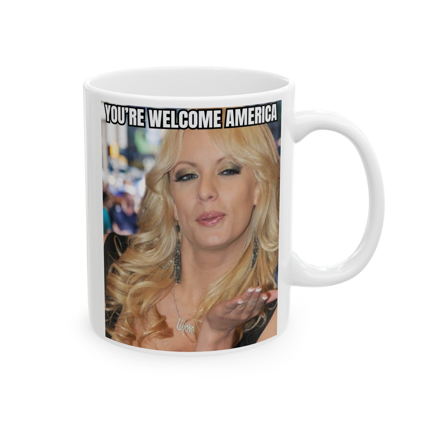 STORMY YOU'RE WELCOME AMERICA MUG- (11oz, 15oz)
