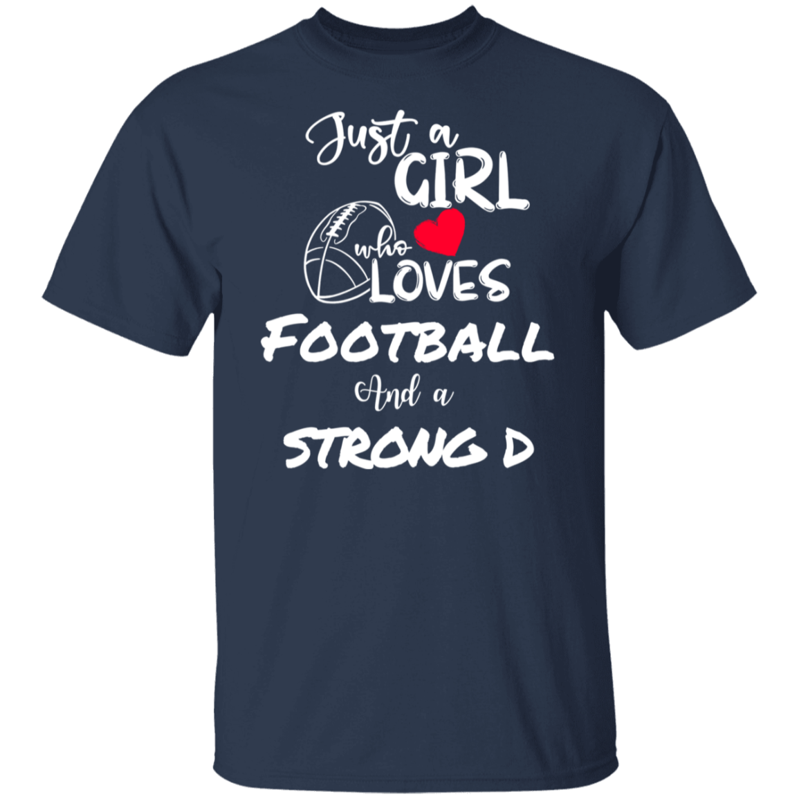 Just a girl who loves football and a strong D
