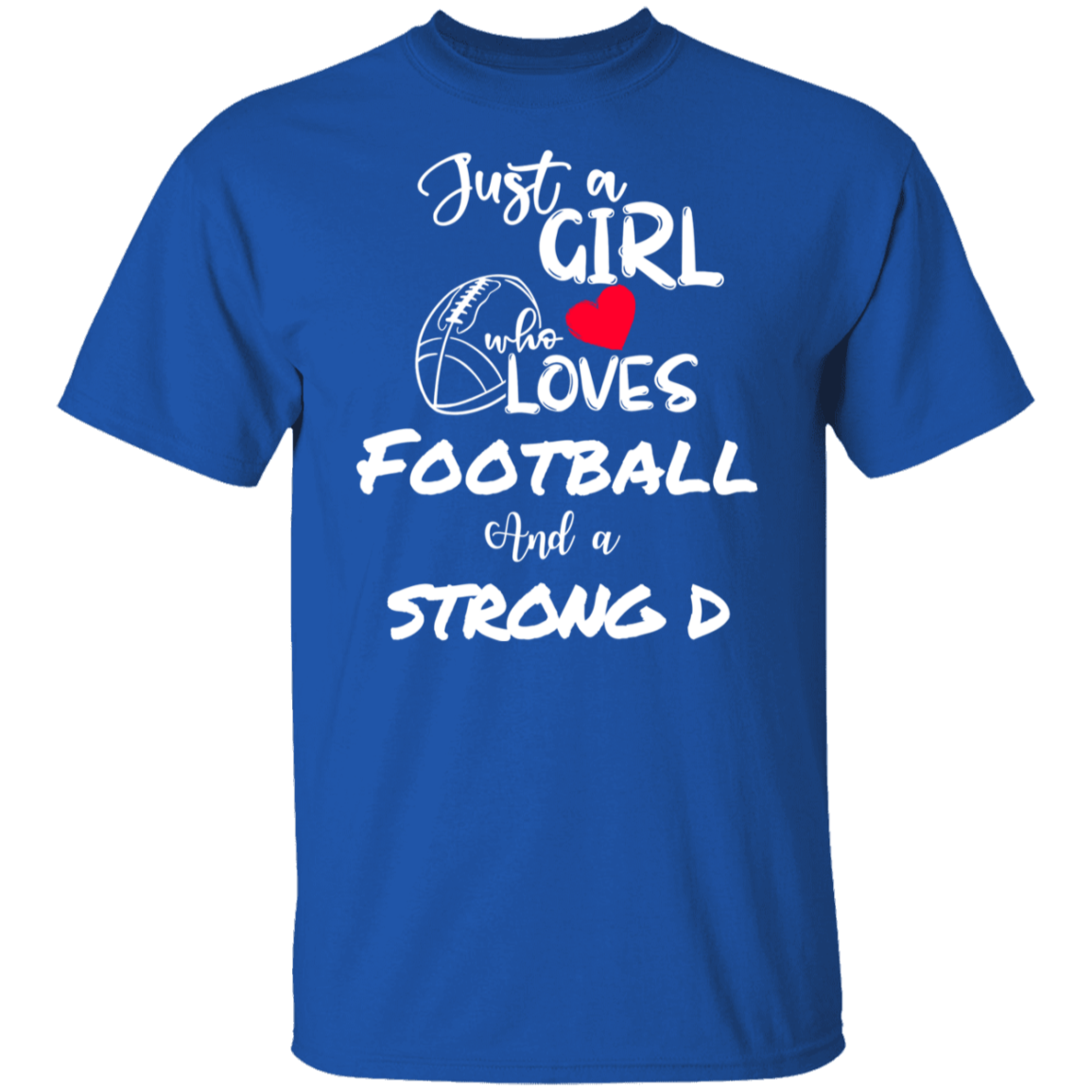 Just a girl who loves football and a strong D
