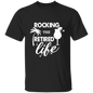 ROCKING THE RETIRED LIFE-TALL GLASS T-SHIRT