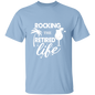 ROCKING THE RETIRED LIFE-TALL GLASS T-SHIRT