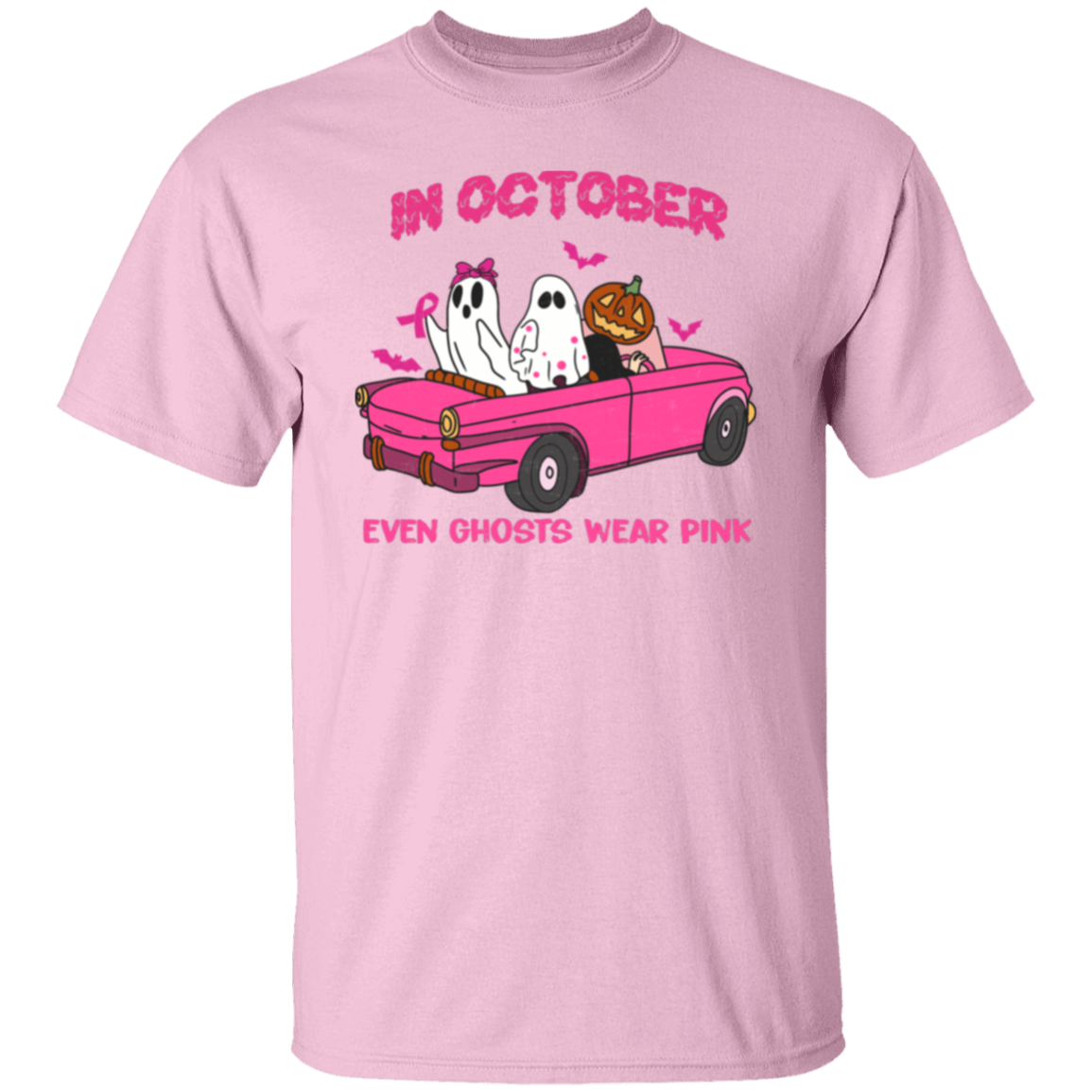 In October Even Ghost Wear Pink
