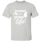 ROCKING THE RETIRED LIFE-TALL GLASS T-SHIRT