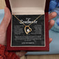 TO MY SOULMATE - IF I HAD ONE WISH - LOVE HEART NECKLACE