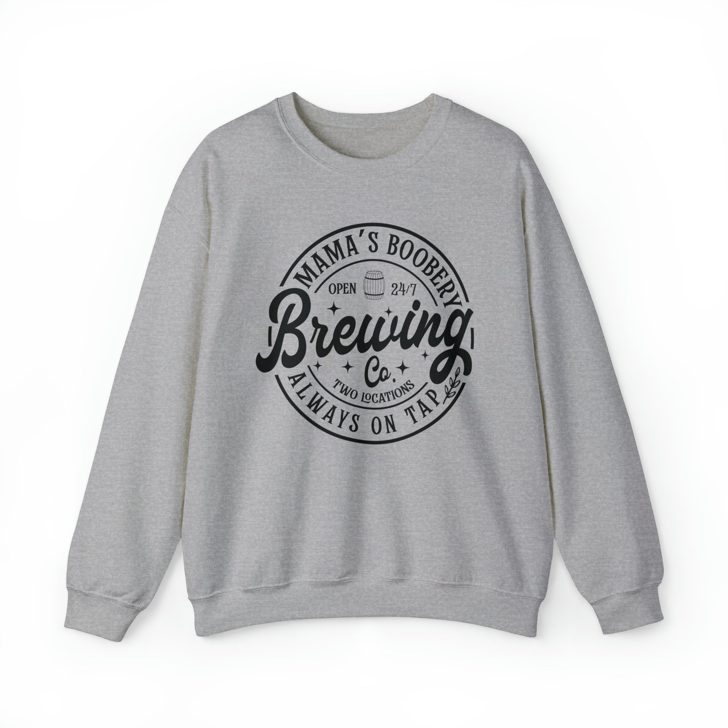 Mama'a BOOBERY Brewing Co. - Heavy Blend™ Crewneck Sweatshirt