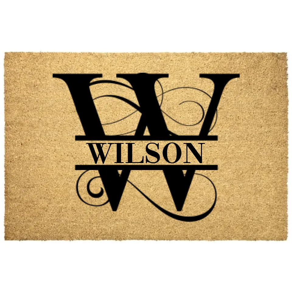 Personalized Monogram DoorMat