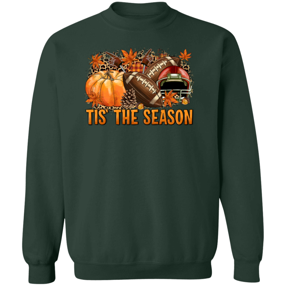 TIs The Season-Football Fall Pumpkin SweatShirt