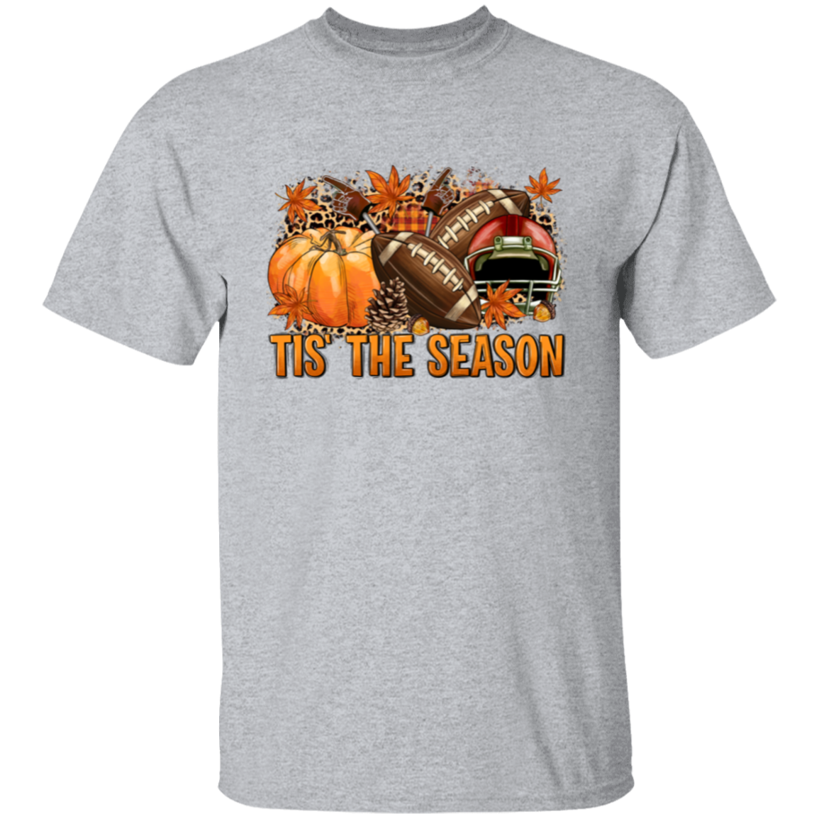 TIS The Season-Football Pumpkin Tee