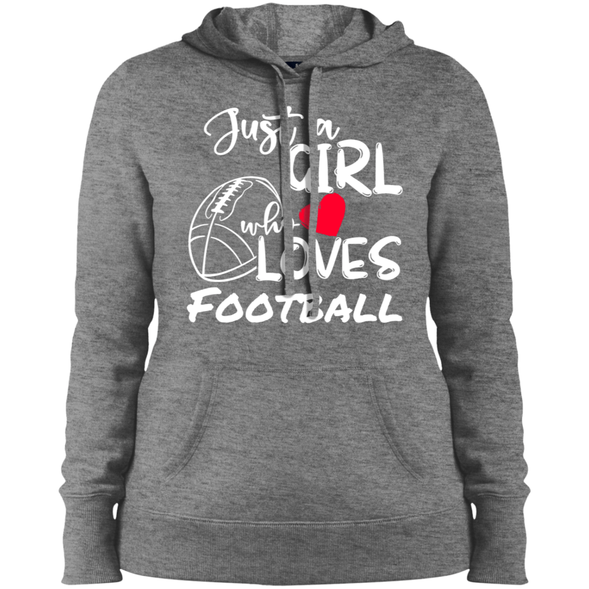 Just a Girl who Loves Football- Hoodie