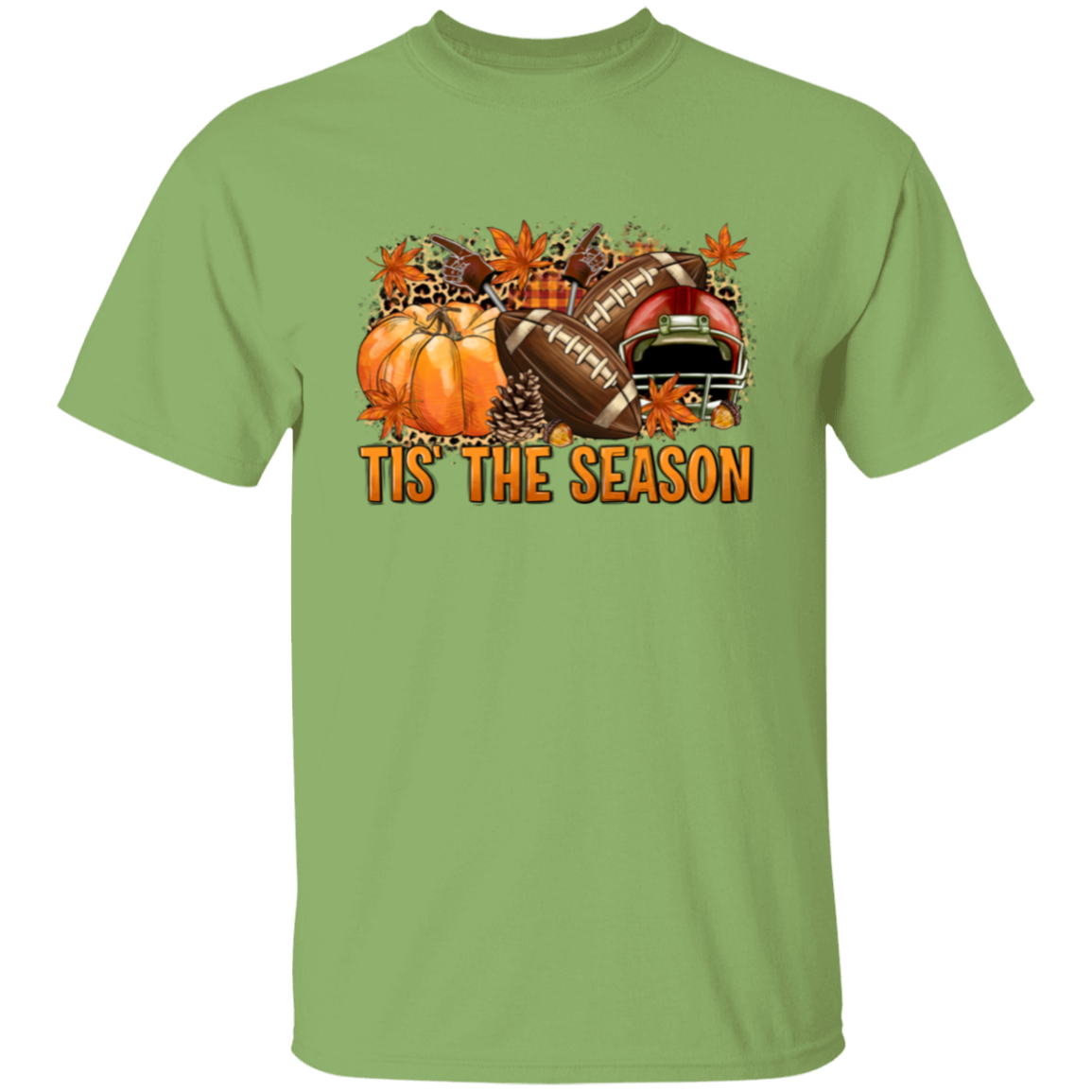 TIS The Season-Football Pumpkin Tee