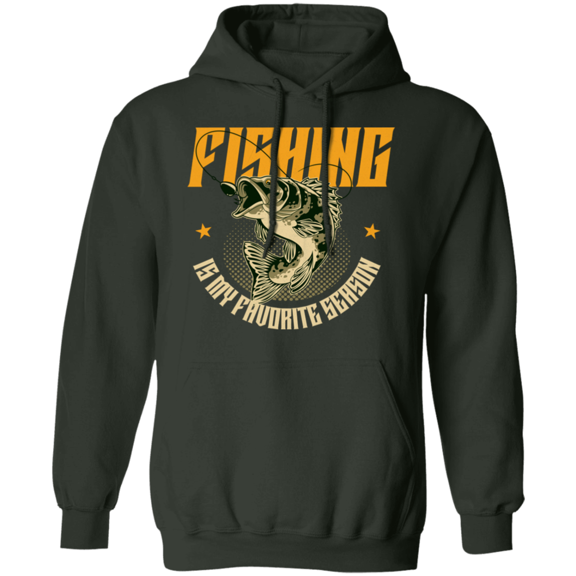 Fishing is my Favorite Season Hoodie-Sweatshirt