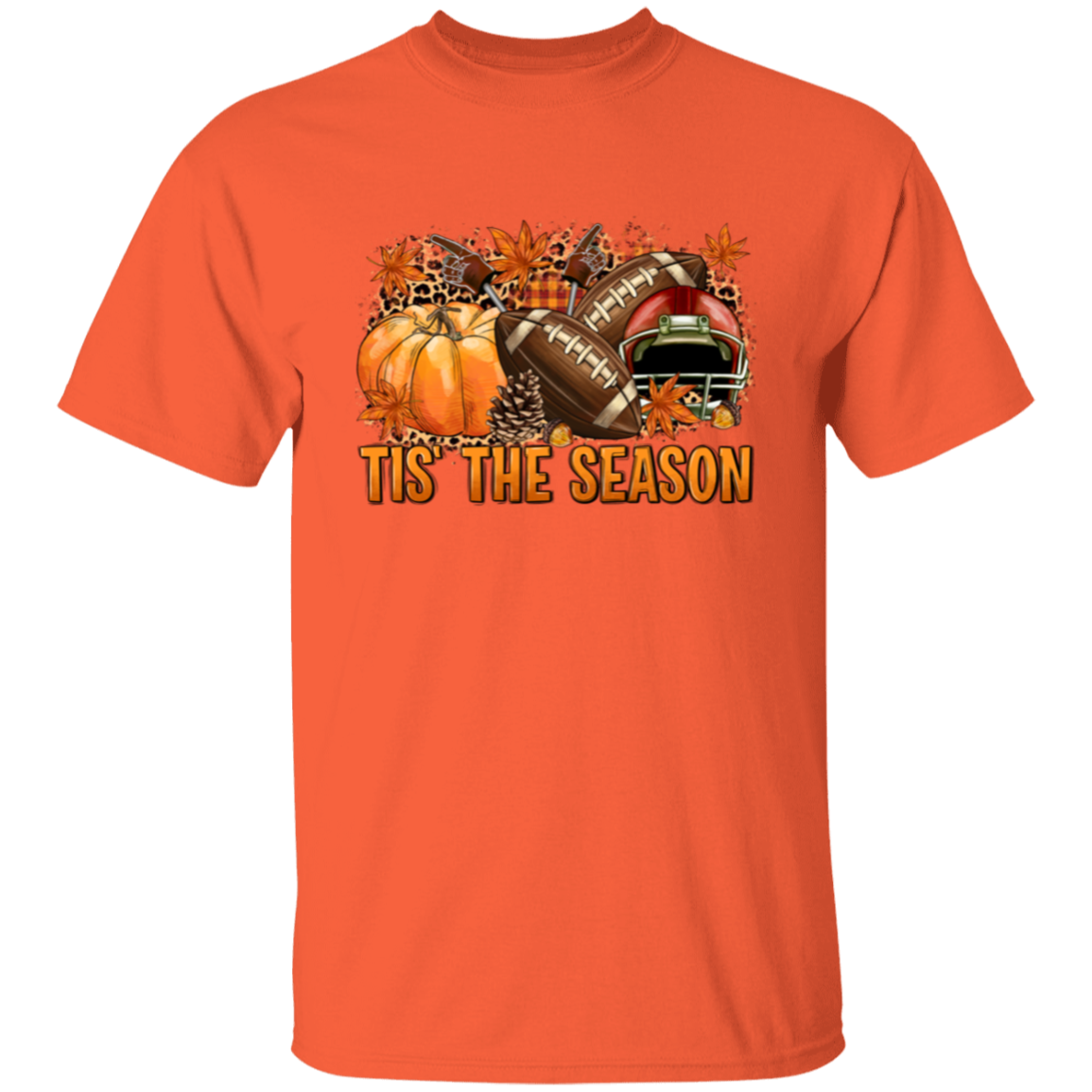 TIS The Season-Football Pumpkin Tee