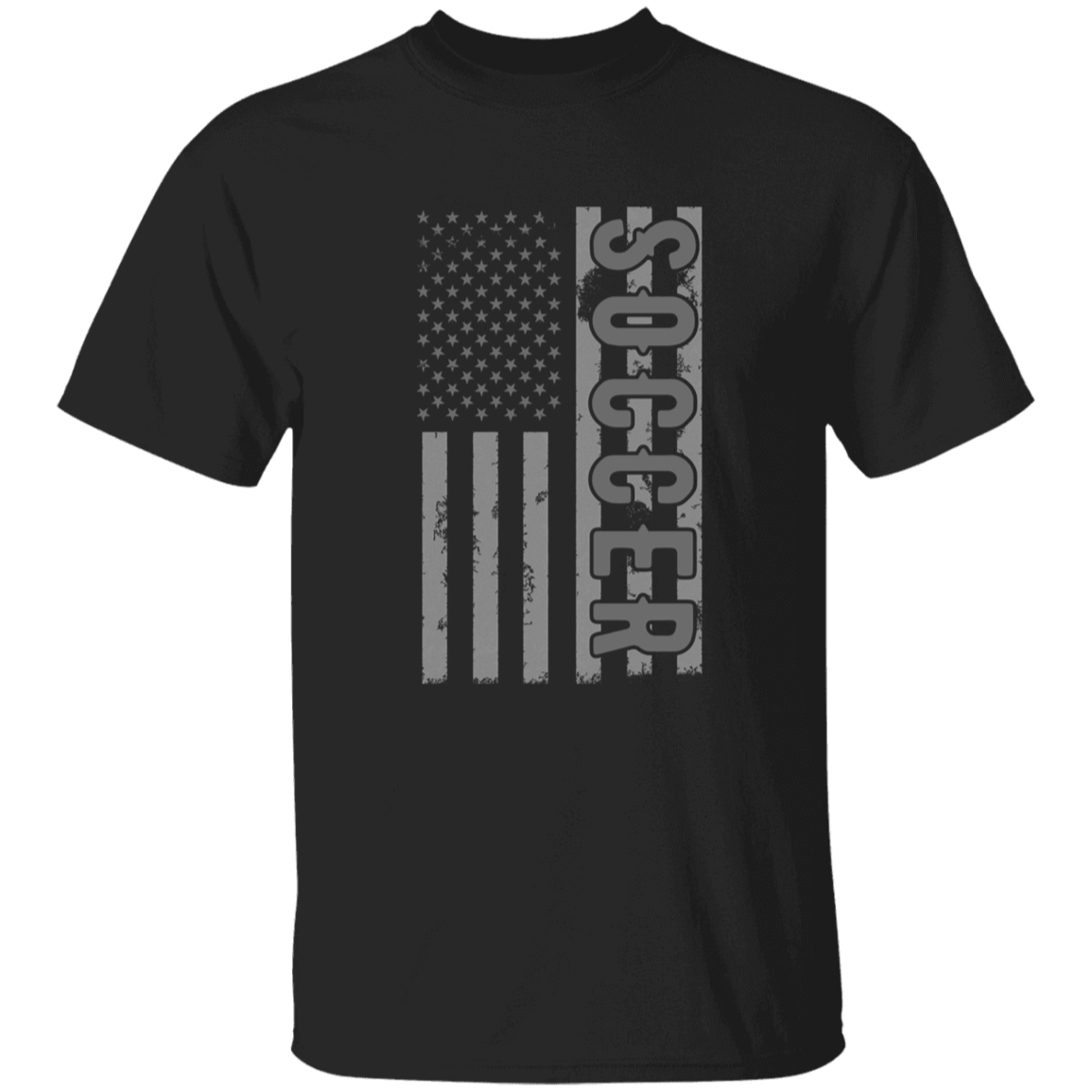 Soccer - American Flags T-Shirt