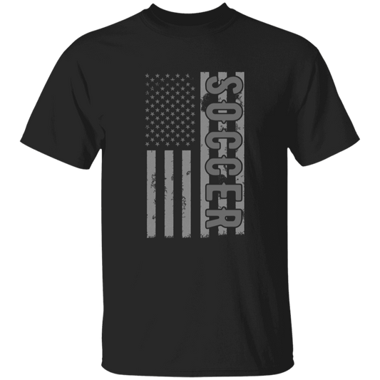 Soccer - American Flags T-Shirt