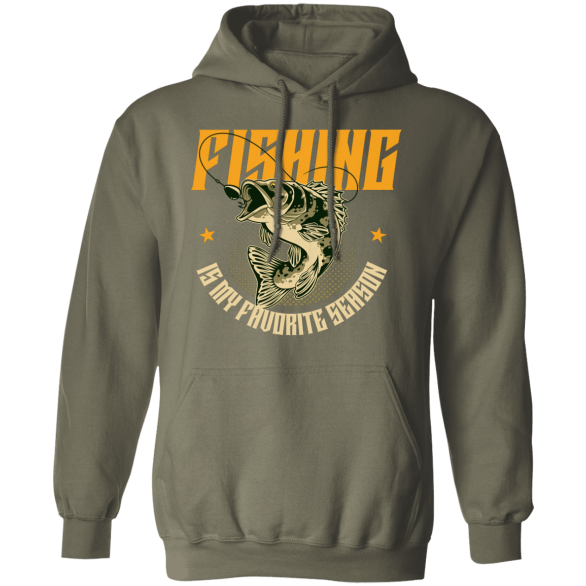 Fishing is my Favorite Season Hoodie-Sweatshirt