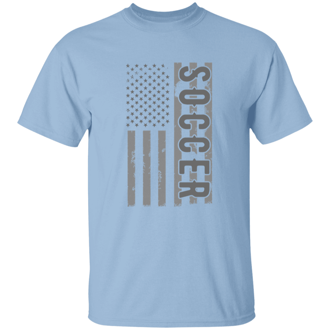 Soccer - American Flags T-Shirt