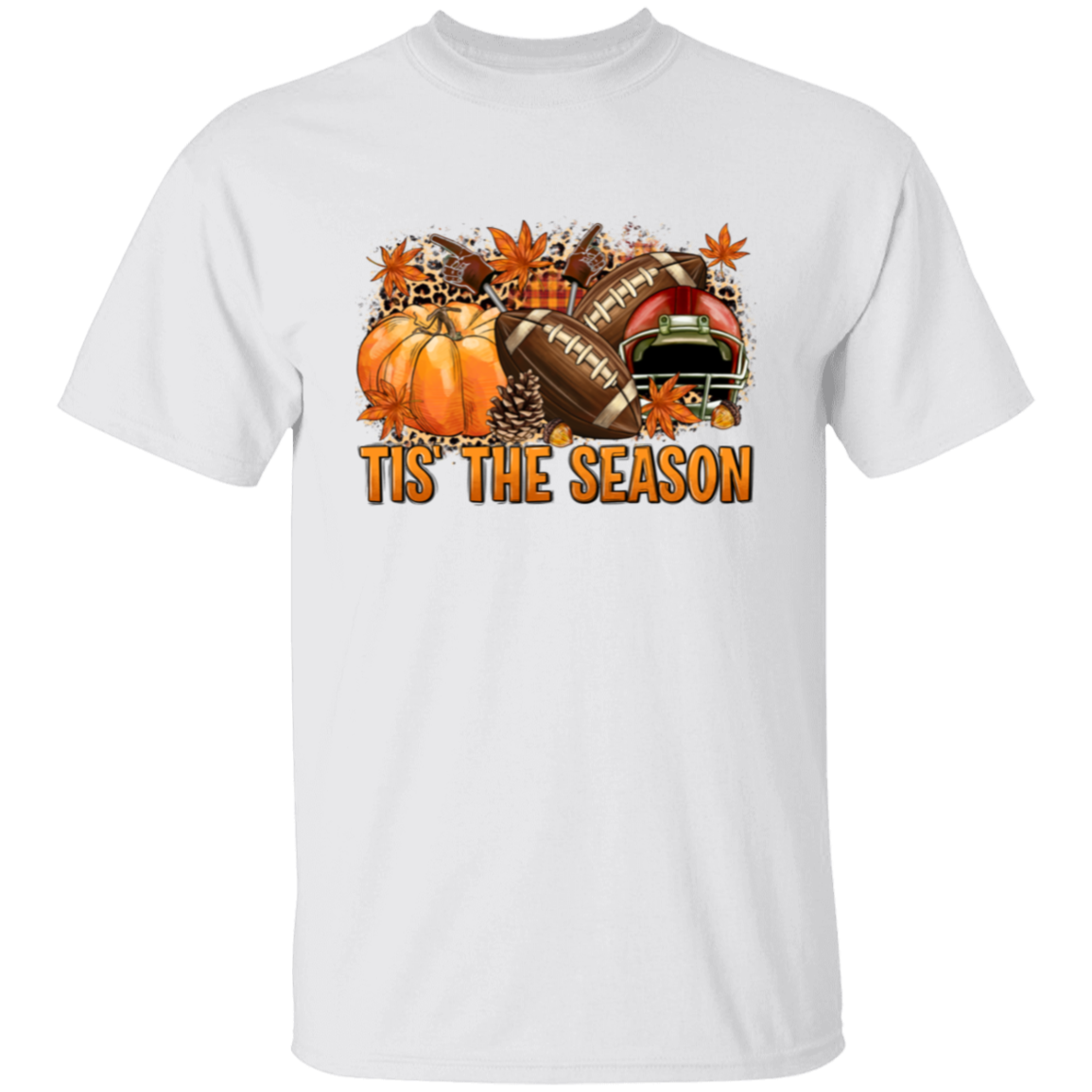 TIS The Season-Football Pumpkin Tee