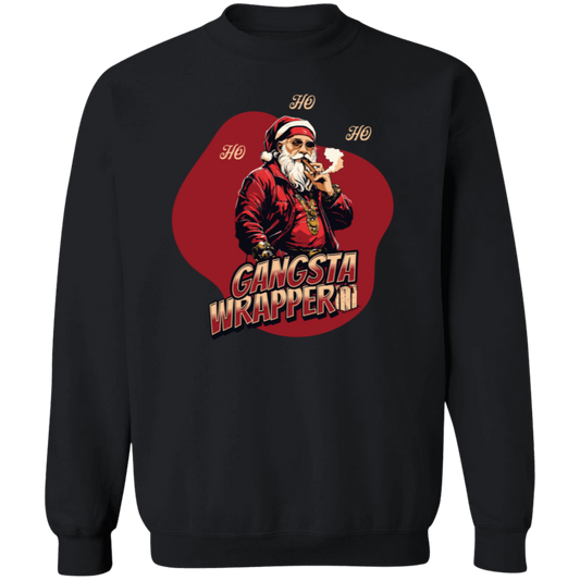 Gangsta Wrapper-Crew Neck Sweatshirt V2