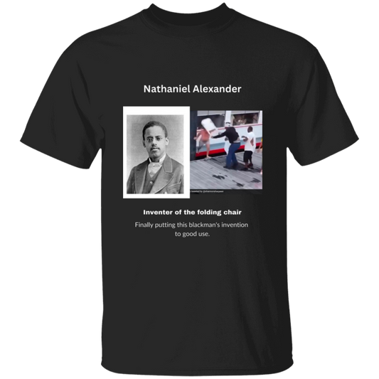 Nathaniel Alexander-folding chair shirt