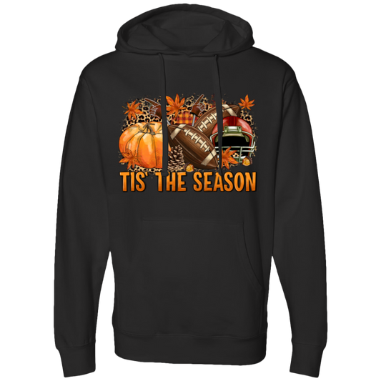 Tis The Season- Football-Fall Pumpkin Hoodie