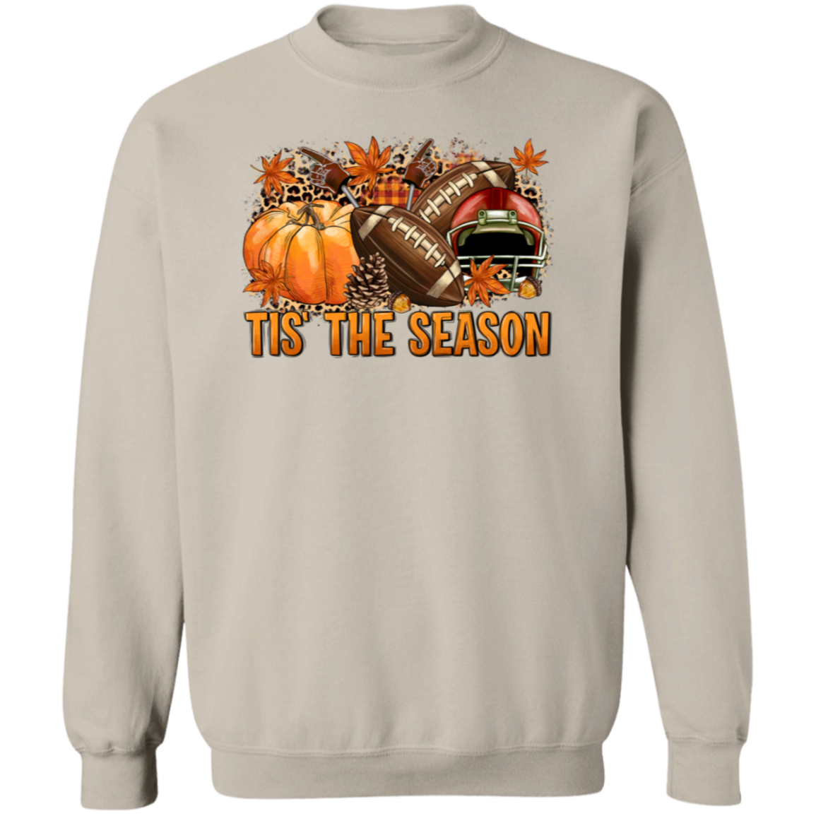 TIs The Season-Football Fall Pumpkin SweatShirt