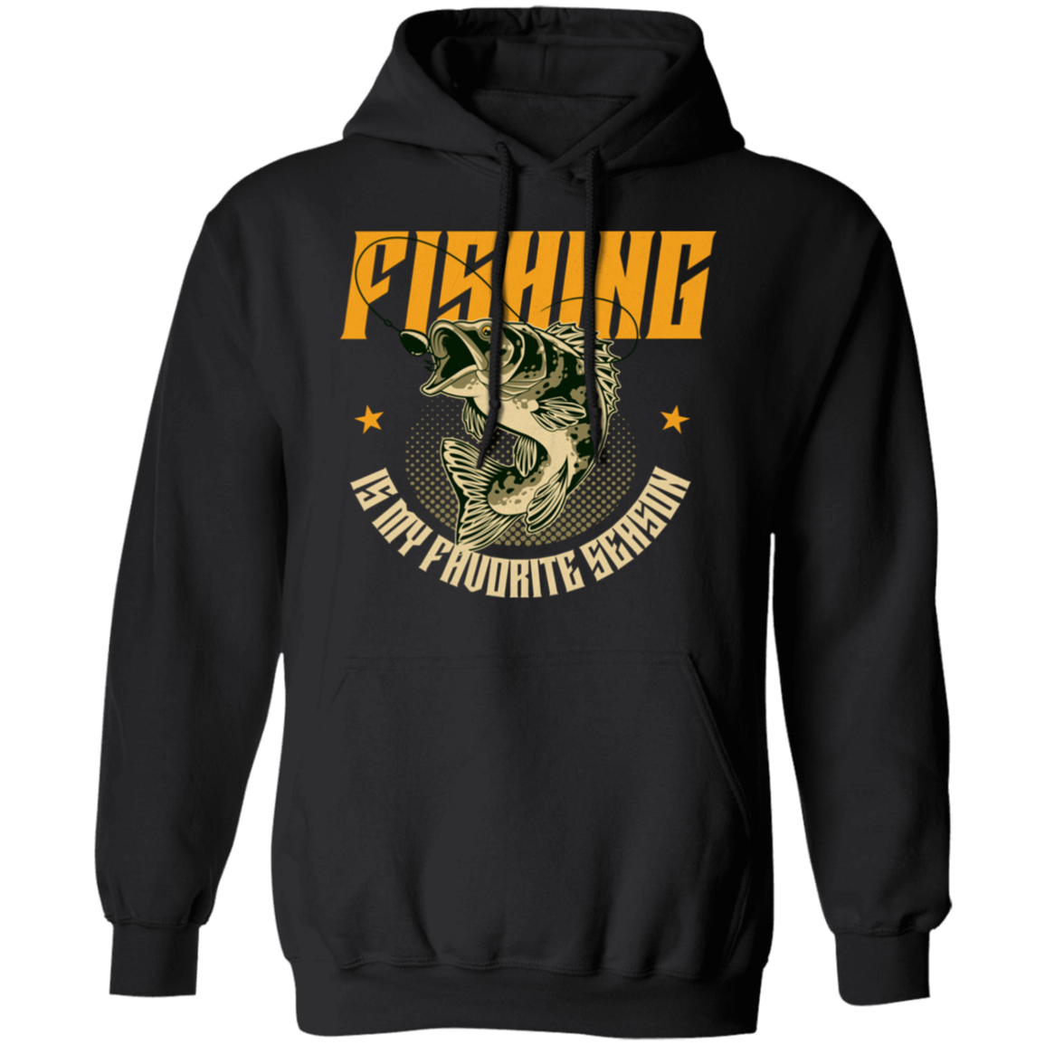 Fishing is my Favorite Season Hoodie-Sweatshirt