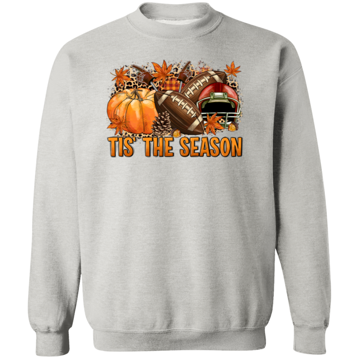 TIs The Season-Football Fall Pumpkin SweatShirt