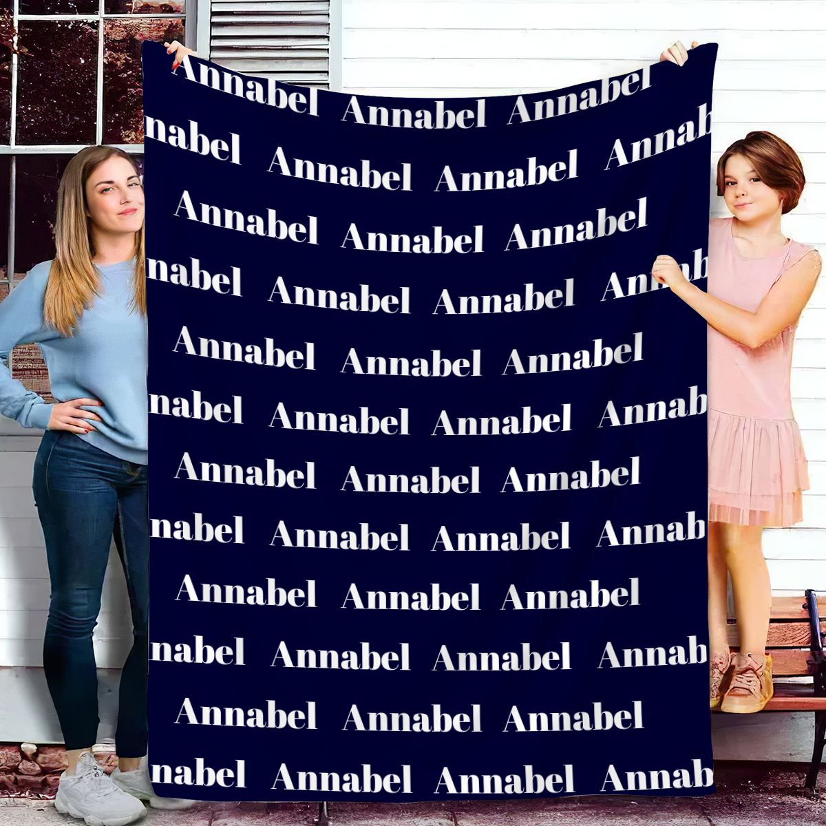 Personalized Name Blanket