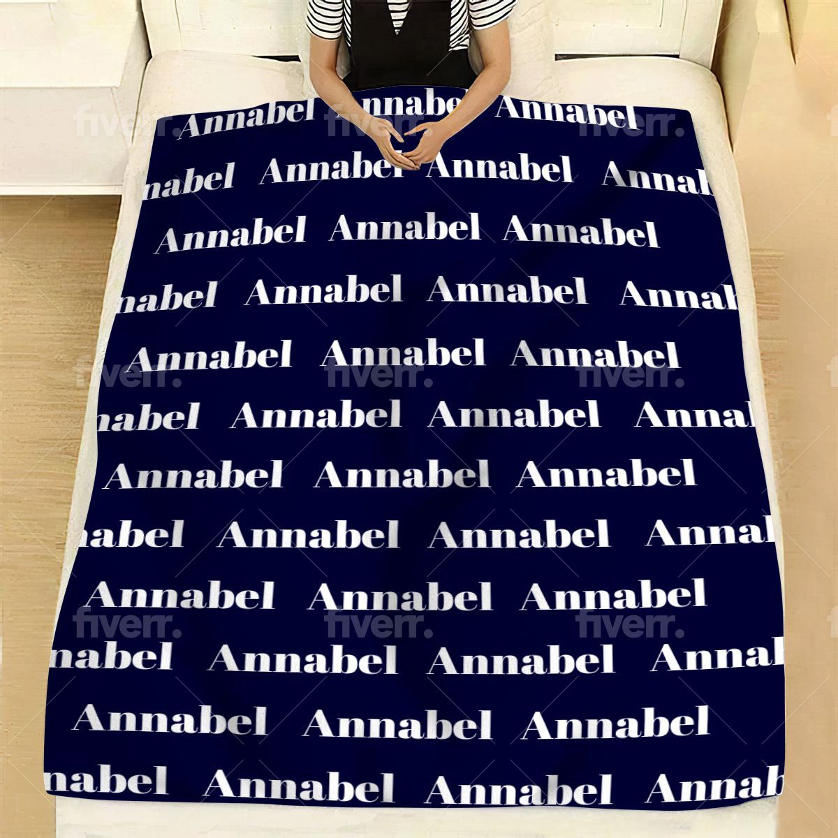 Personalized Name Blanket