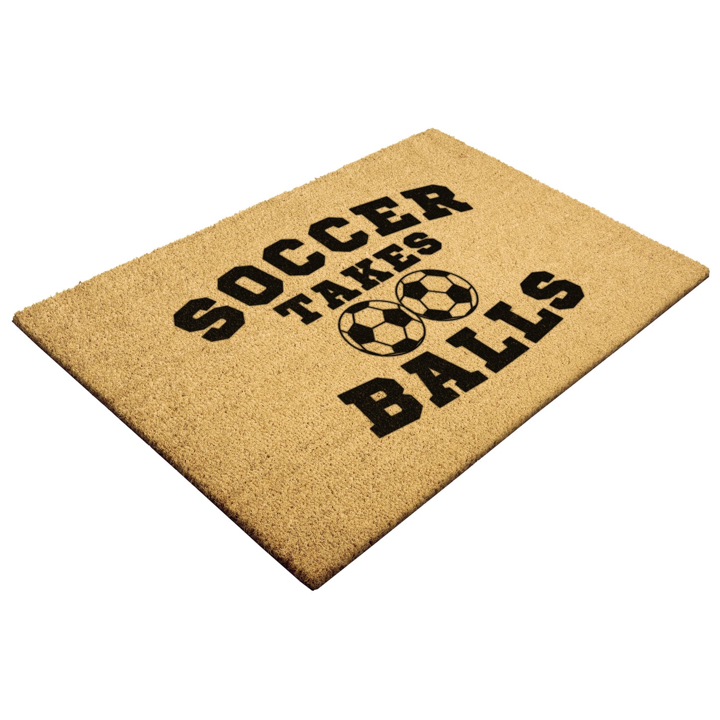 SOCCER TAKES BALLS