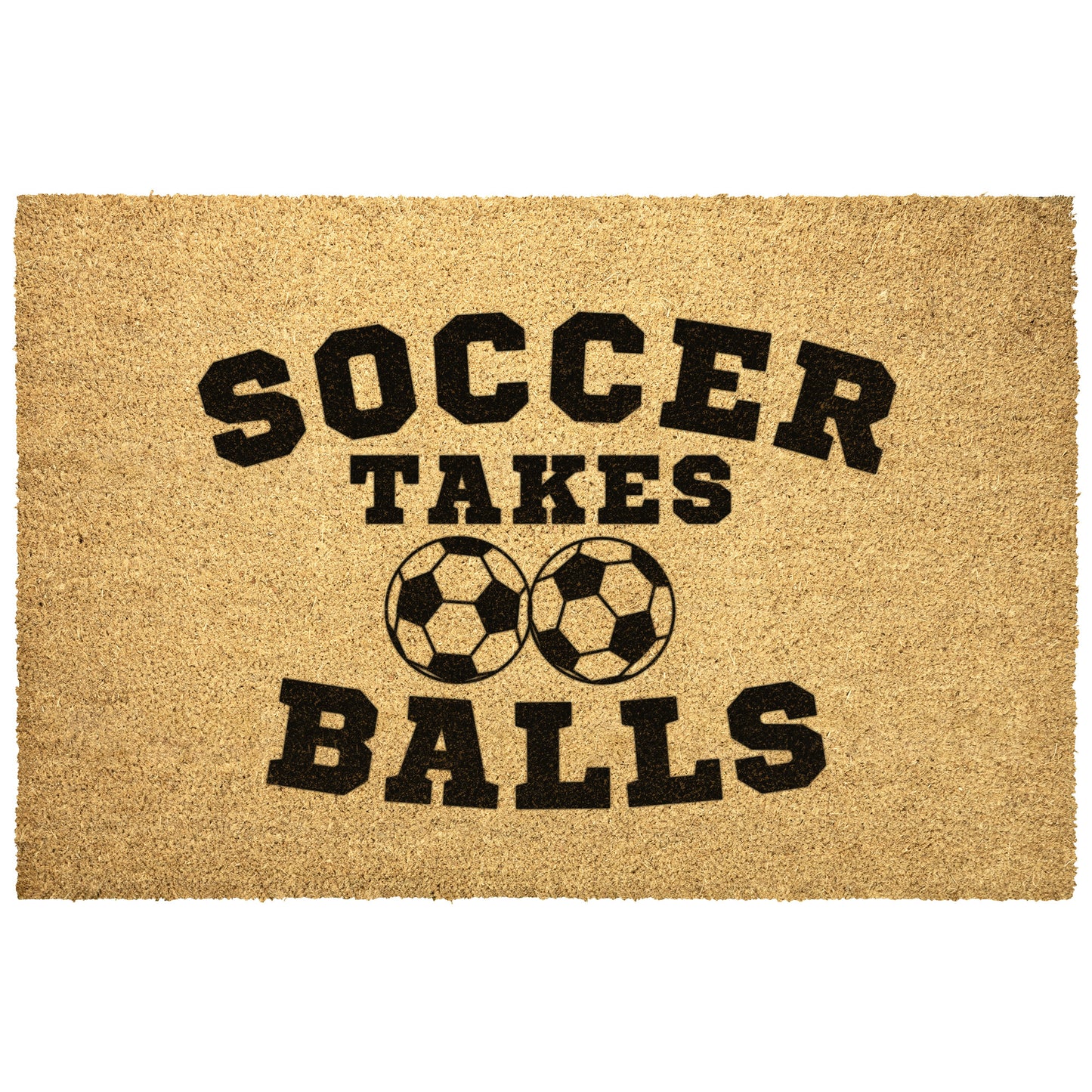 SOCCER TAKES BALLS