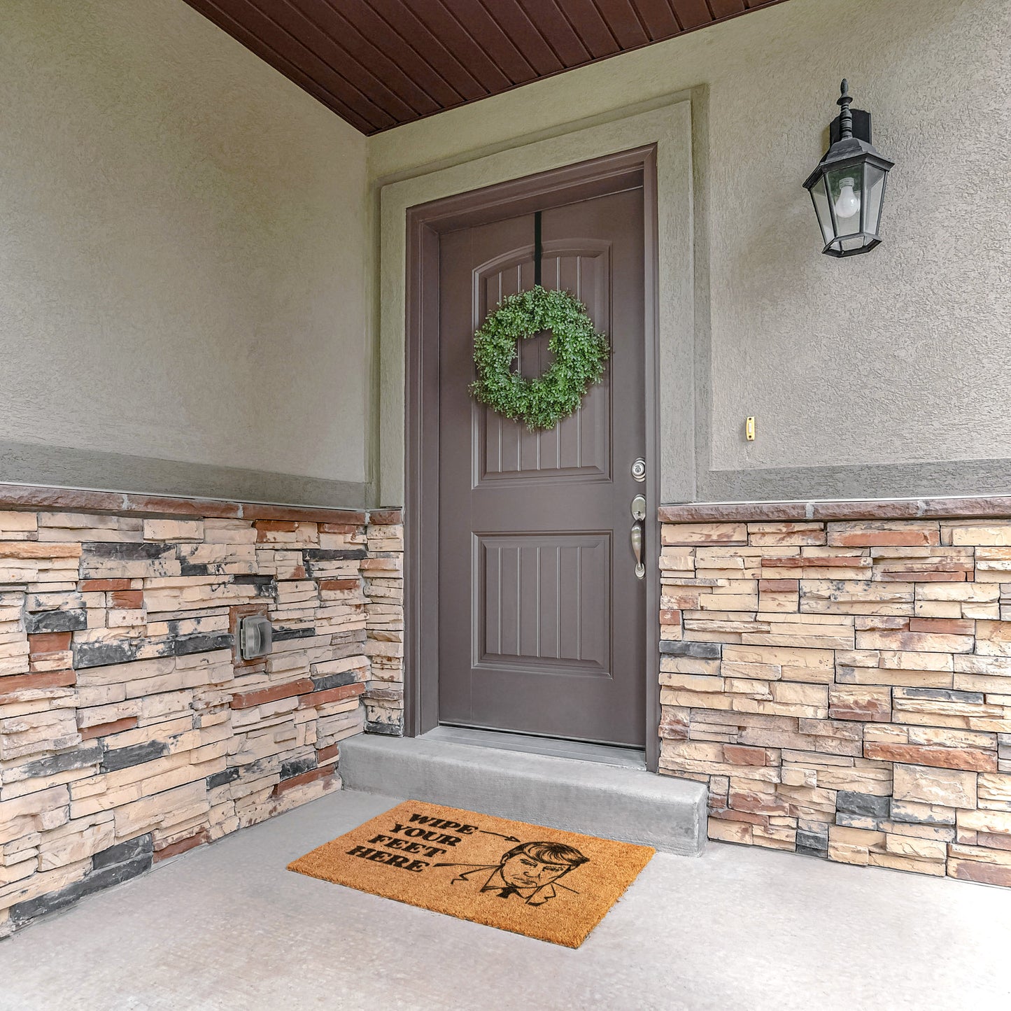 WIPE YOUR FEET HERE-DOORMAT