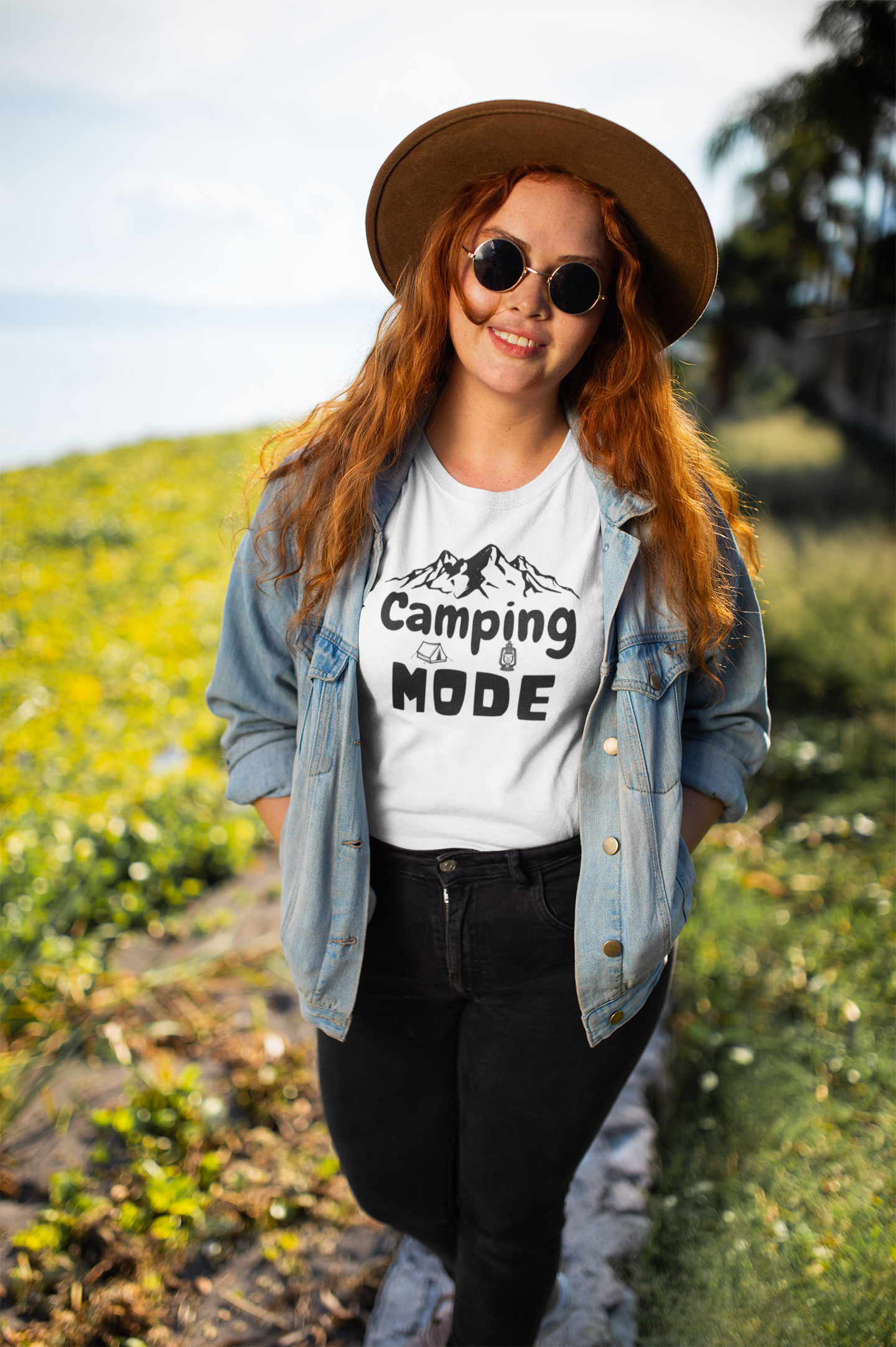 CAMPING MODE COTTON TEE